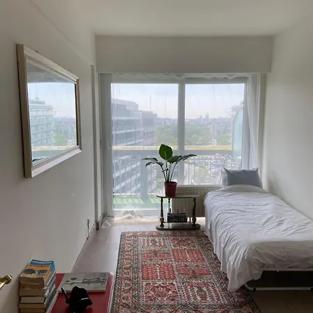 Appartement & Licht Met Groot L Terras - Zicht Op Mercator *